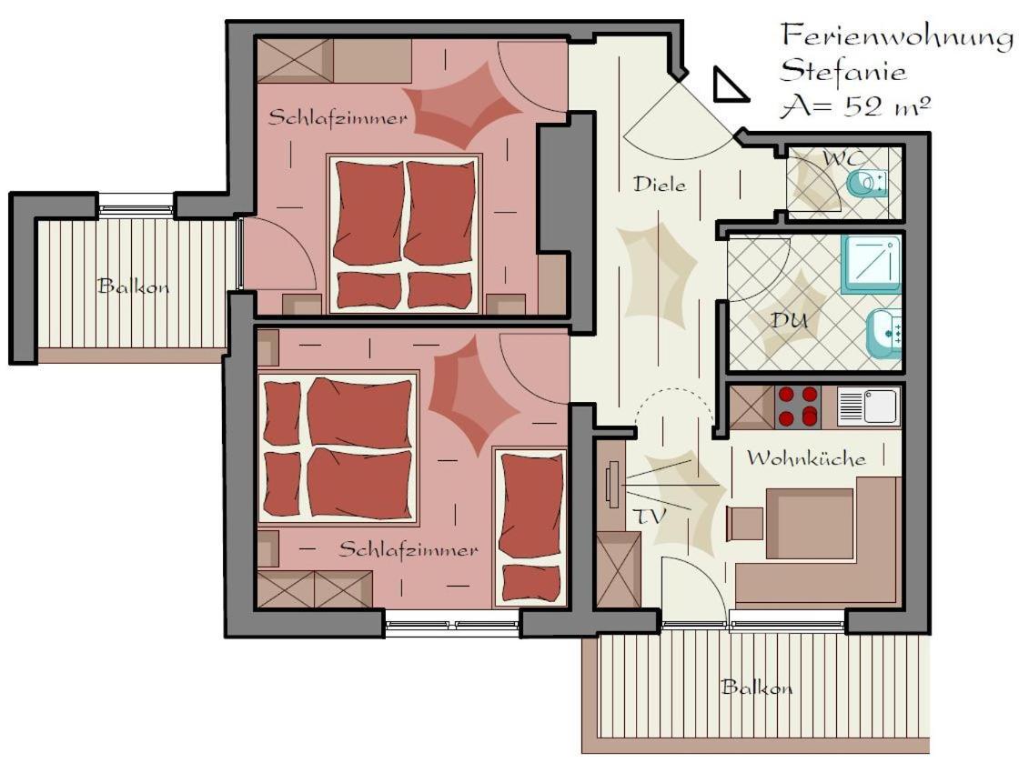 פינקנברג Appartementhaus Sennhuettn מראה חיצוני תמונה